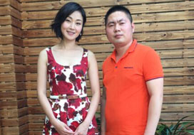 广州WG电子与明星合影